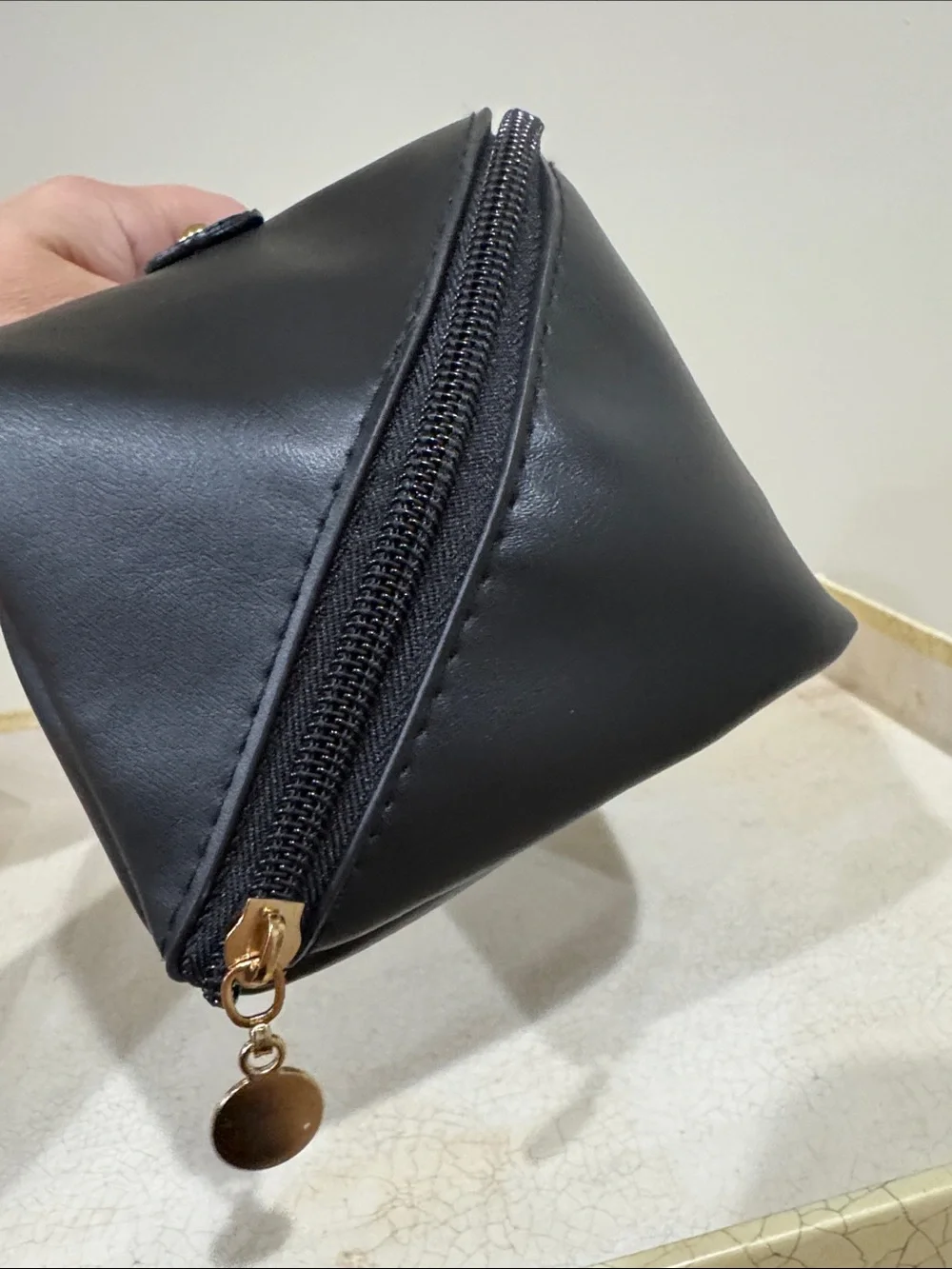 Black Travel Cometic Toiletry Bag